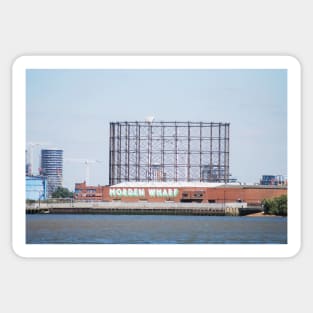 Morden Wharf London Sticker